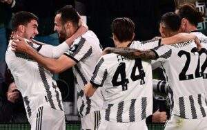 45545 gattis goal against sporting boosts juve europa league semis hopes
