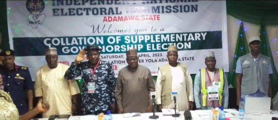 47642 adamawa rerun inec demands arrest of those who assaulted its commissioner