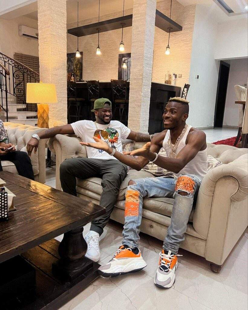 48197 ucl nigerian music star peter okoye in naples to watch osimhen against ac milan