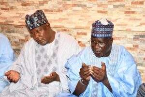 48866 gov buni mourns as ex finance minister ngama loses mother in yobe