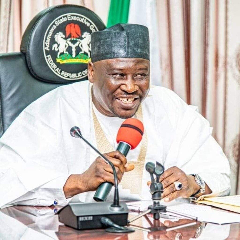 48879 adamawa election fintiri deputy receive certificate of return