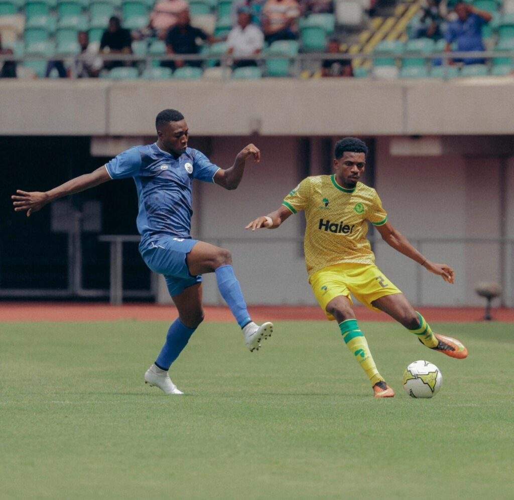 50987 caf confederation cup rivers united fall to young africans in uyo