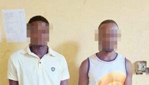 51212 police trace stolen vehicle to ogun hotel arrest two