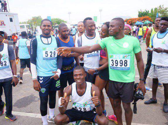 54382 pictorial sowore others participate in abuja marathon