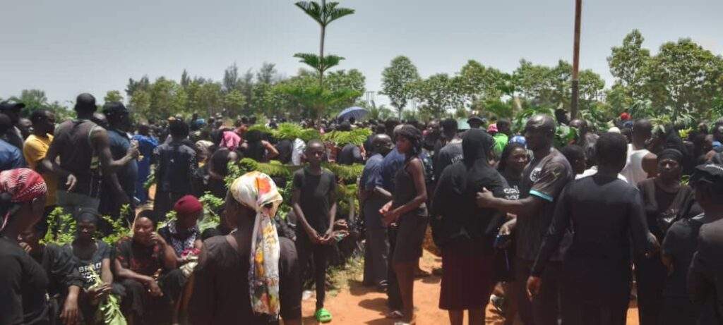 55980 protesters storm zangon kataf lga demand end to incessant killings