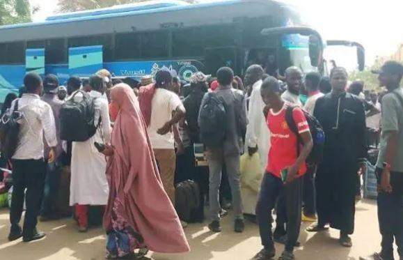 56680 breaking 376 evacuees arrive abuja from sudan