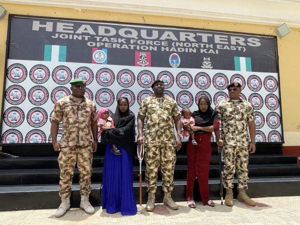 57042 nigerian army rescues two more chibok girls in borno 57042 nigerian army rescues two more chibok girls in borno
