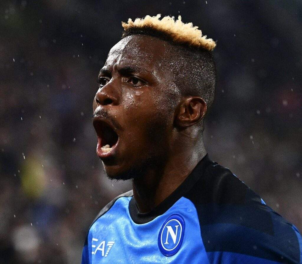 57380 serie a osimhen reacts after leading napoli to first scudetto in 33 years
