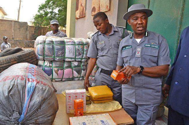 57583 nigerian customs seizes n55m contraband in adamawa