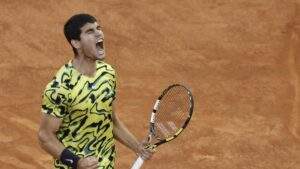 58722 alcaraz retains madrid open title