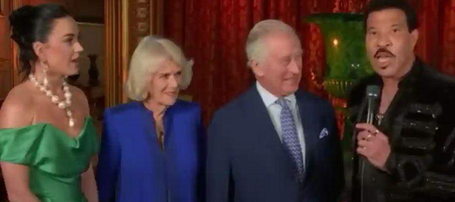 59089 king charles queen camilla surprise audience at american idol