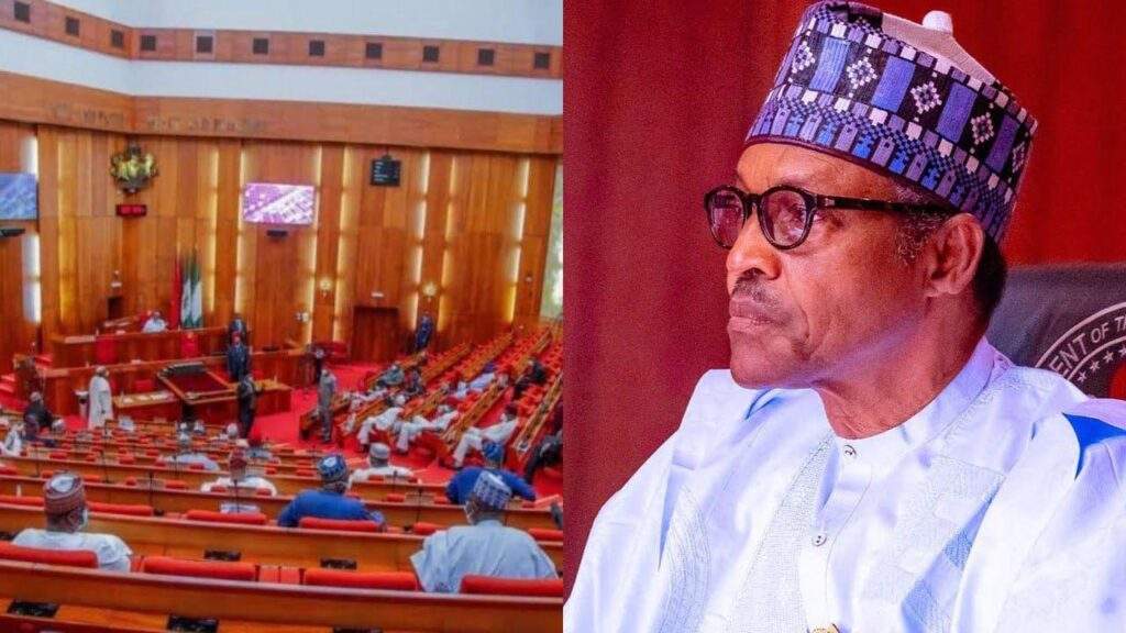 60222 buhari seeks senate approval for 800m loan