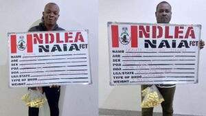 61125 two nigerian businessmen caught with 193 cocaine pellets at abuja airport