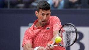 61963 djokovic advances to quarterfinals in italian open with a dominating victory over norrie