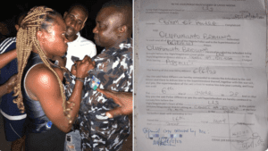 62521 lagos police command arrests and remands lady for assaulting a policeman in ogombo