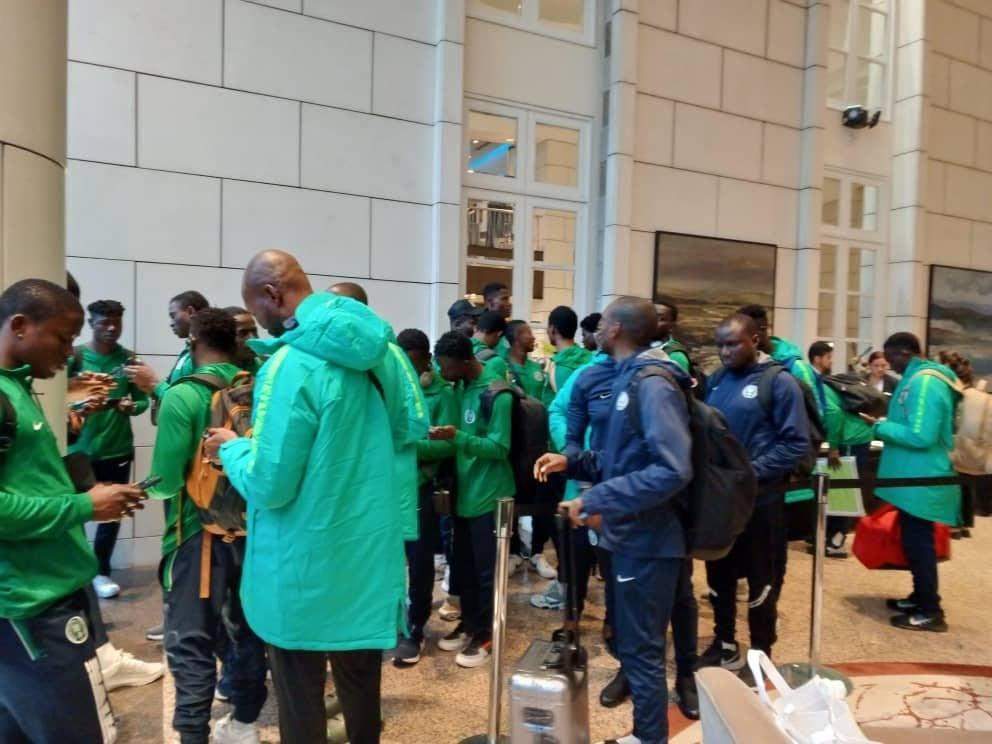 62974 flying eagles arrive in mendoza for u 20 world cup set to clash with dominican republic