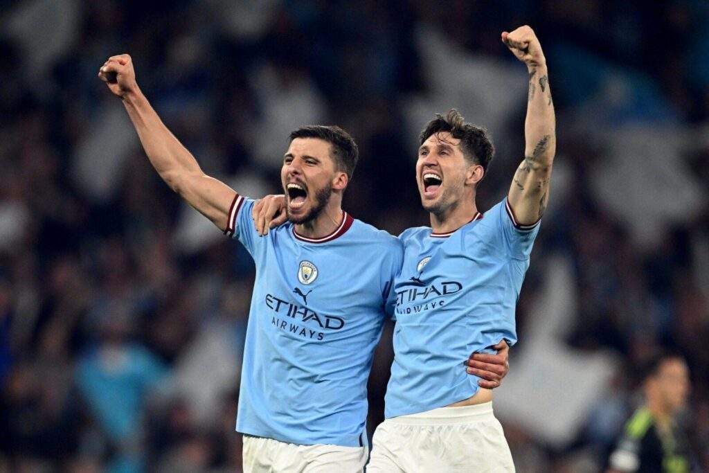 63977 manchester city clinches premier league title with one game left to play
