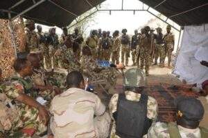 64002 theatre commanders boost troops morale with operational visit to lake chad region