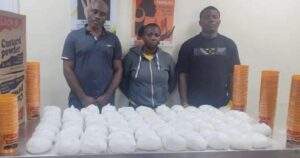 64392 ndlea intercepts n567m worth of meth bound for uk and seals drug barons mansion in lekki
