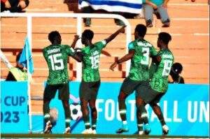 64504 nigerias flying eagles secure a 2 1 victory over the dominican republic in the fifa u 20 world cup opener