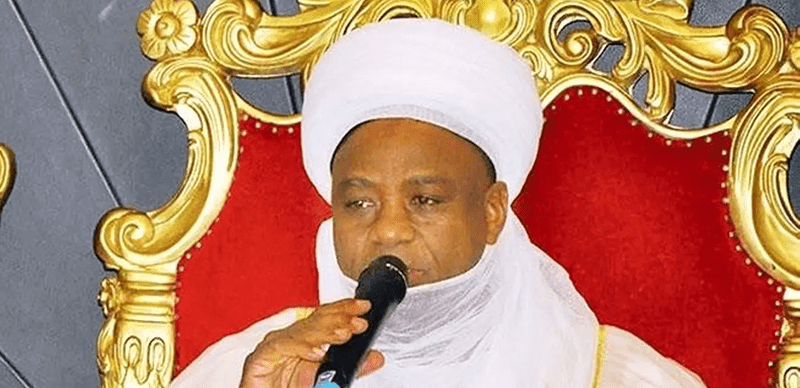 65205 sultan of sokoto denies statement accusing security agents of dodging bandits