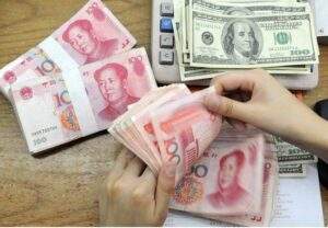 65816 chinese yuan suffers weakening against us dollar