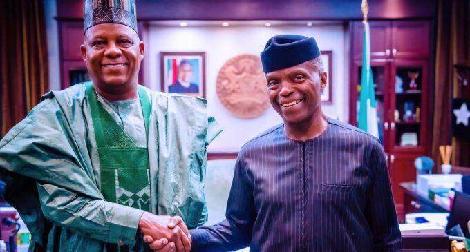 66464 vice president osinbajo gives vp elect shettima a tour of aso rock ahead of inauguration