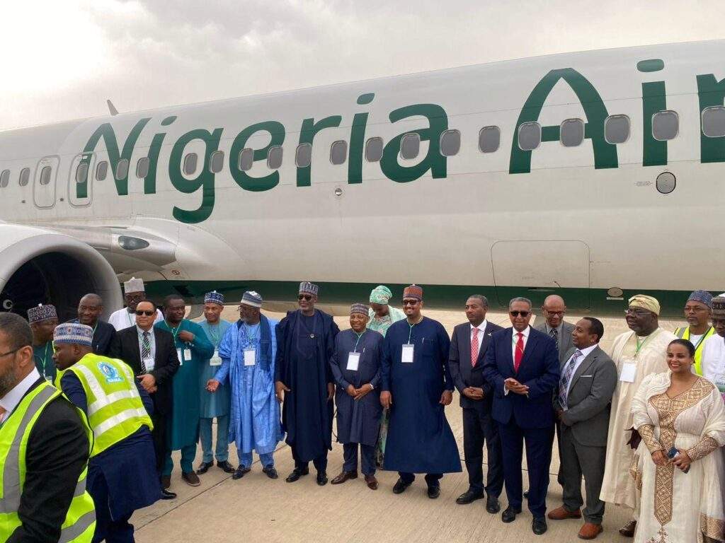 67126 ethiopian airlines a major shareholder in nigeria air according to buharis aide