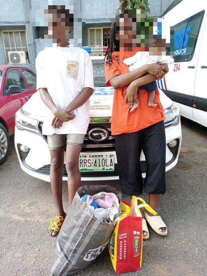 67378 lagos police foil attempted sale of two month old baby