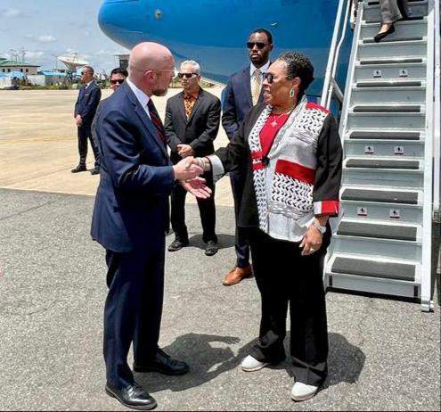 67763 us secretary of housing marcia l fudge leads delegation for president elect tinubus inauguration