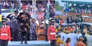 68222 female police officer collapses during parade at governor ottis inauguration