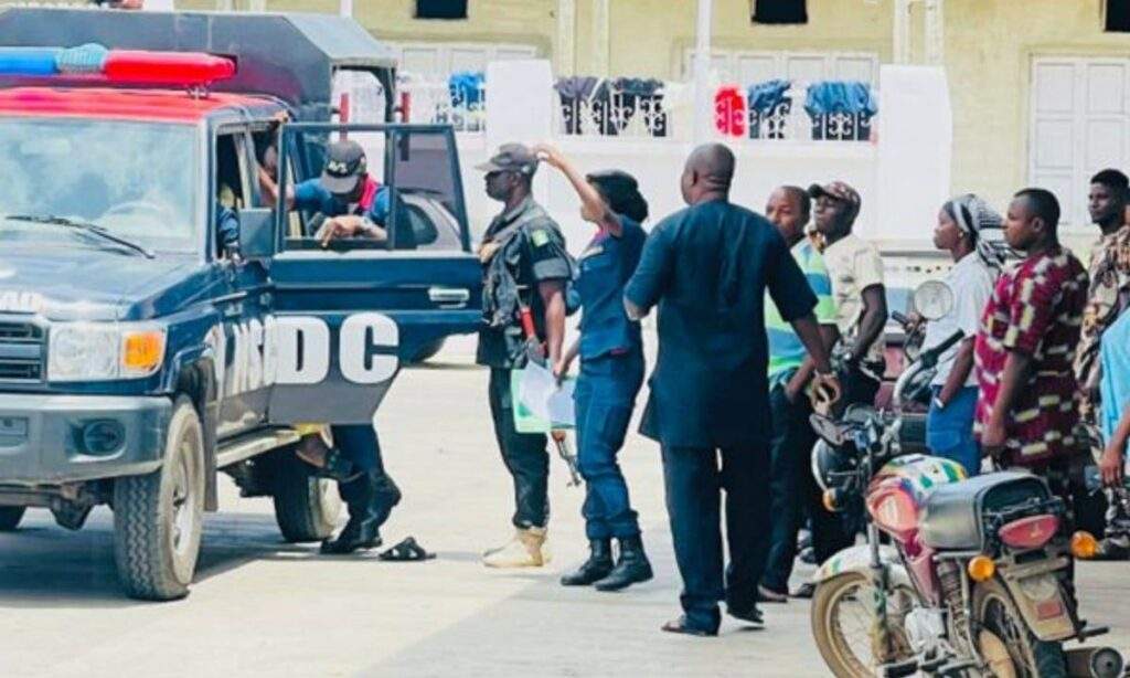 69397 nscdc arrests seven persons in osun for fuel hoarding