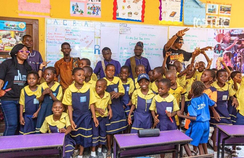 70578 firm brings music education to disadvantaged school children in africa