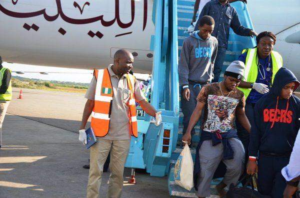 70896 nigerian govt evacuates 112 more stranded nigerians from libya
