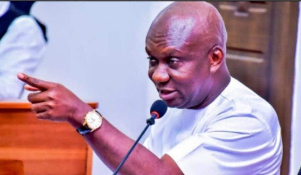 72499 outgoing abia speaker chinedum orji speaks about strained relationship with ikpeazu
