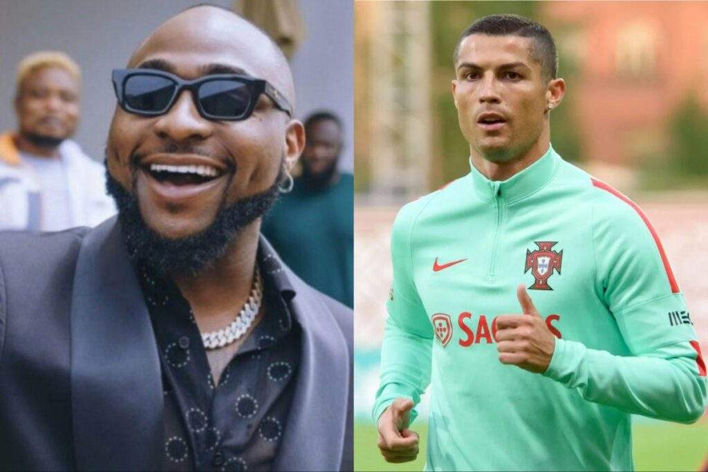 73404 ronaldo is my very good friend davido