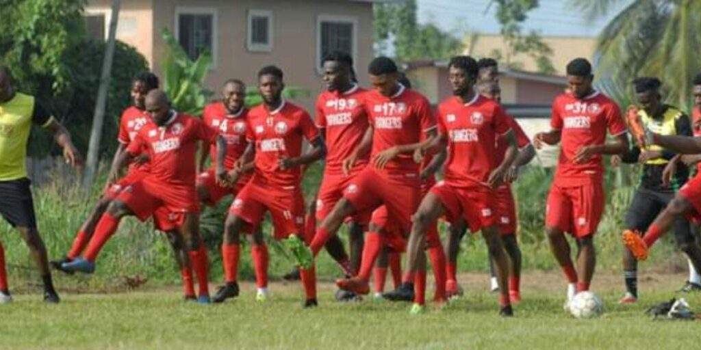 74651 rangers fc arrives in asaba for federation cup final showdown against bendel insurance