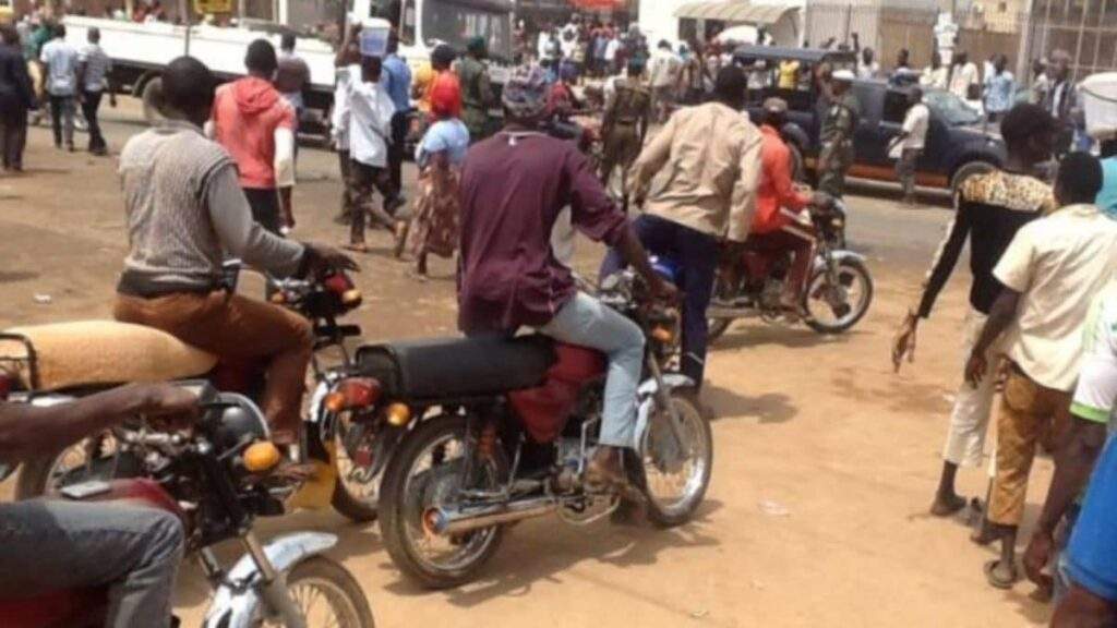76543 tension in ado ekiti as okada riders revolt against union leaders