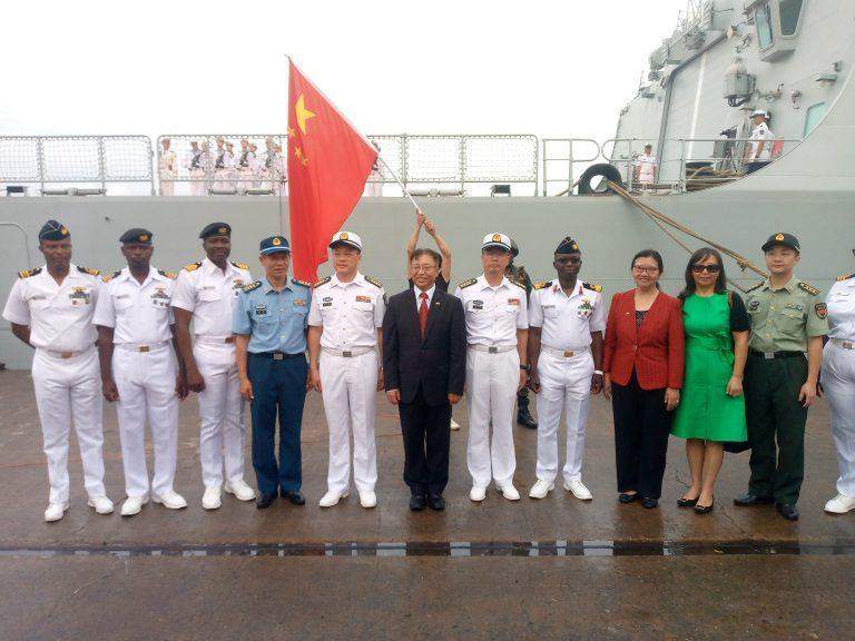 77704 chinese navy ships visit nigeria to strengthen bilateral relationship