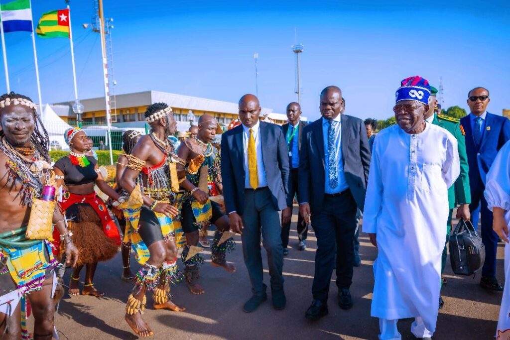 80141 president tinubu arrives in guinea bissau