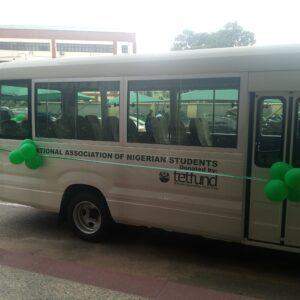 80746 tetfund engages nans in project monitoring on campuses donates 30 seater bus