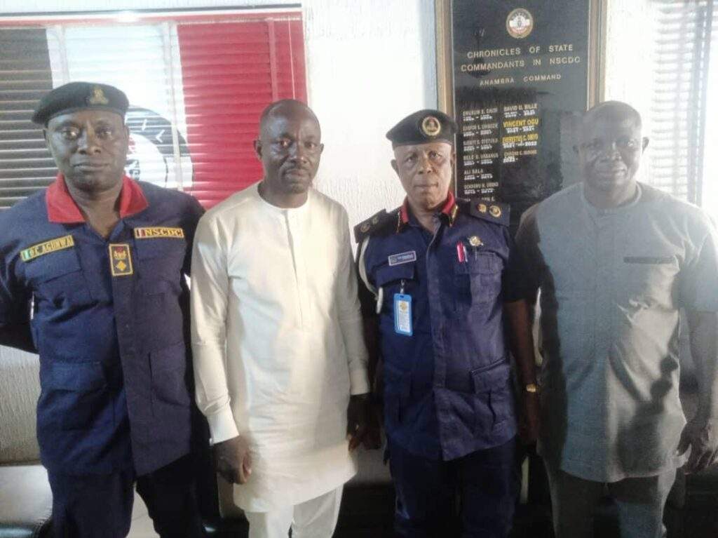81866 civil defence synergises with ministry to curb illegal mining in anambra state