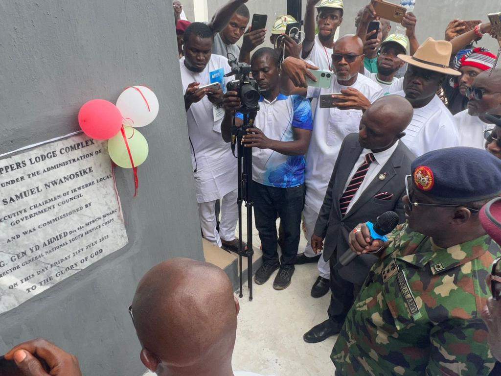84981 rivers state donates 48 rooms lodge to corps members