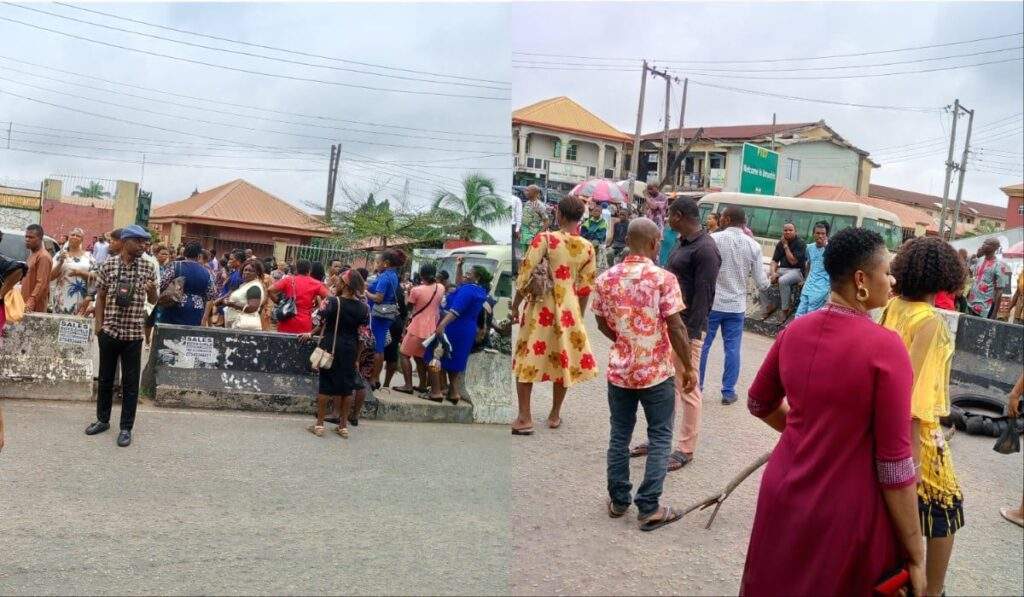 85815 abia lg workers protest non payment of salary