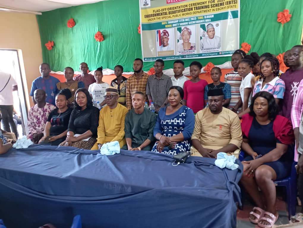 87002 employment directorate begins environment beatification training in ebonyi