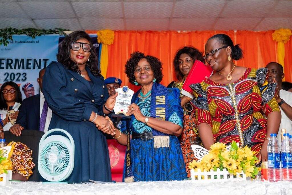 87269 ebonyi state governors wife receives merit award