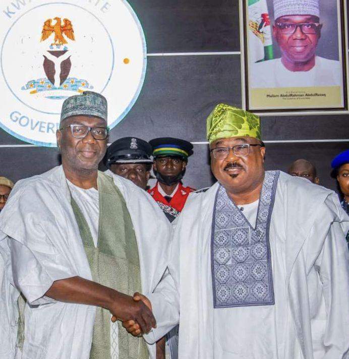 88372 kwara state governor salutes his deputy alabi at 60