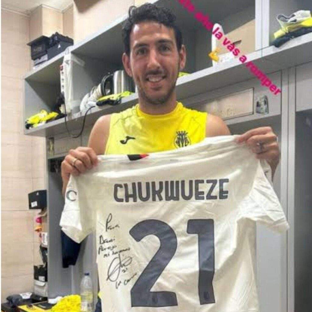 88778 you will rock villarreal captain parejo wishes chukwueze best of luck at ac milan