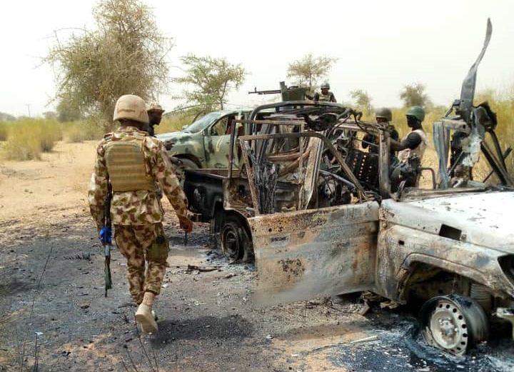 89123 nigerian military kills 36 terrorists arrests 163 criminals in 2 weeks dhq