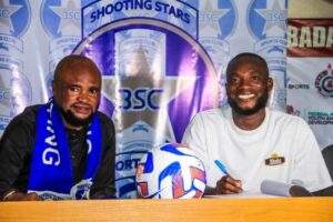 89465 shooting stars unveil three new signings promote goalkeeper